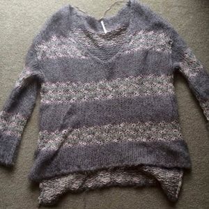 Free People "Linus" Striped Sweater